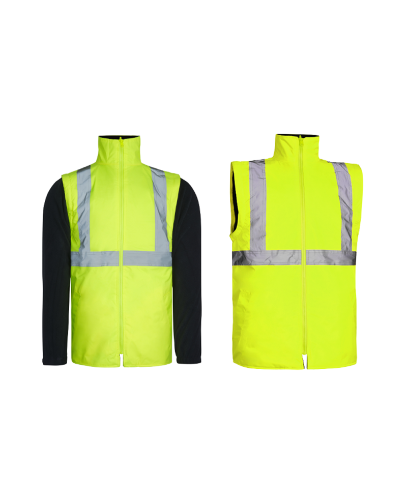 Izrasa NT44 5+1 Reflektörlü Parka Neon Sarı - Görsel 3